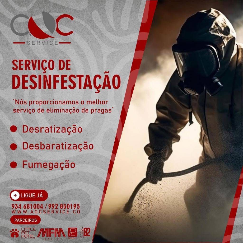 Serviço de Desinfestação